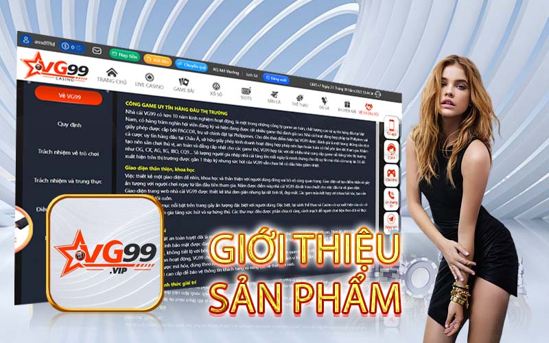 GIỚI THIỆU SẢN PHẨM VG99